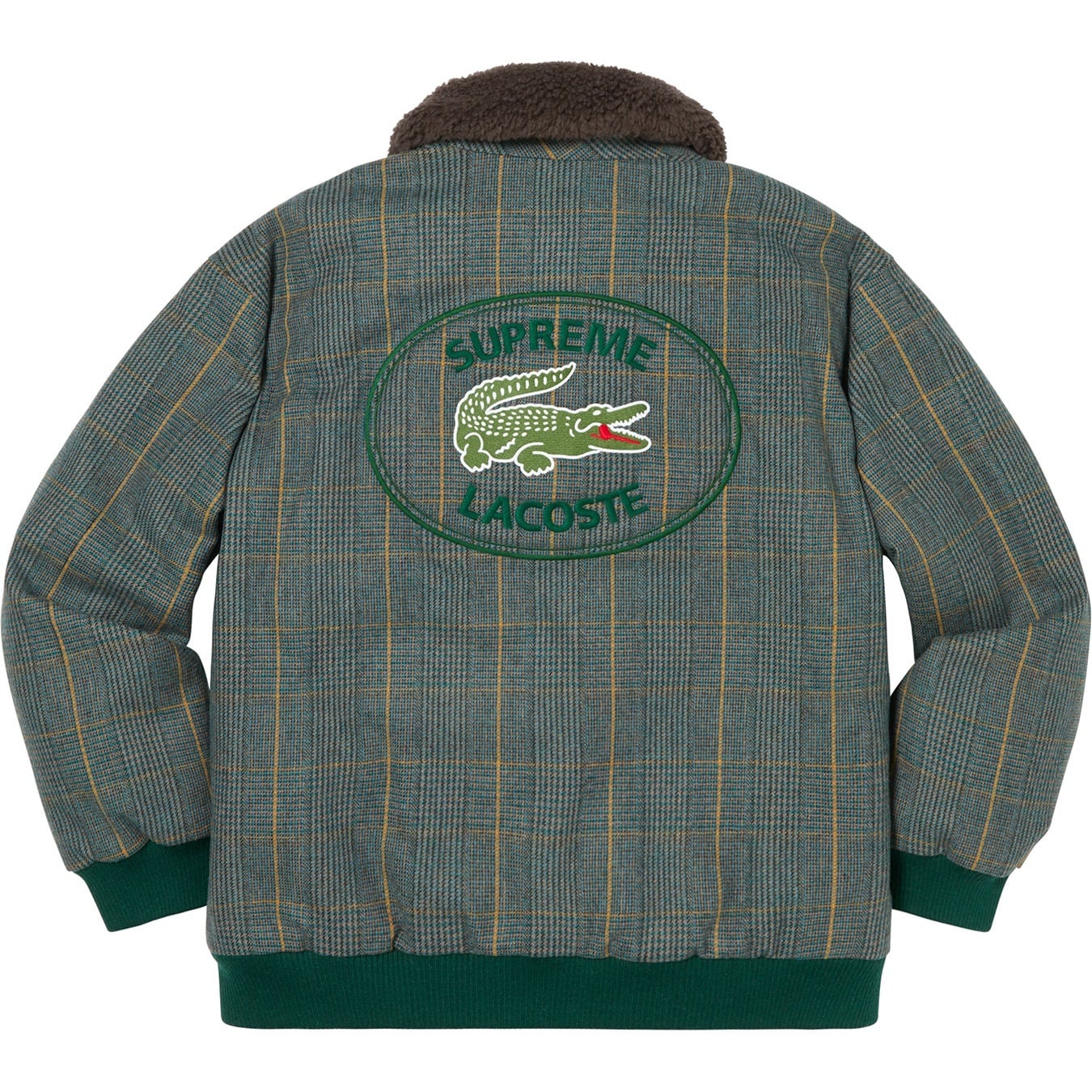 Supreme®/LACOSTE Wool Bomber Jacket view 4